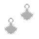 Cymbal ™ DQ metal ending Karavos for Ginko beads - Antique silver